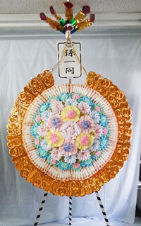 タオル花環4